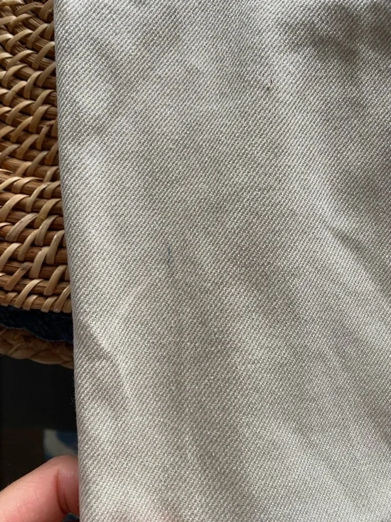 BERSHKA High-Rise Paper Bag Crop Jeans in Cream - Women! 🐚 - Picture 16 of 16